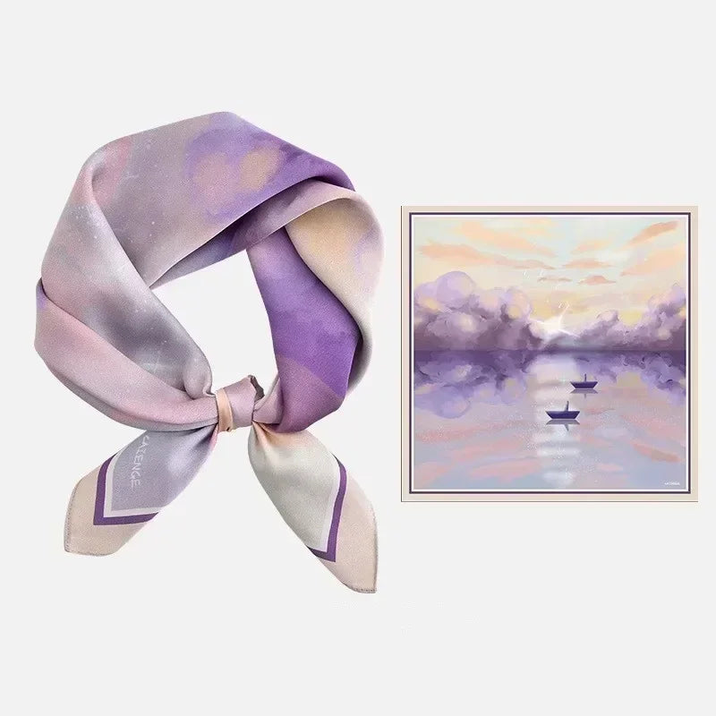 Carrée de soie luxe