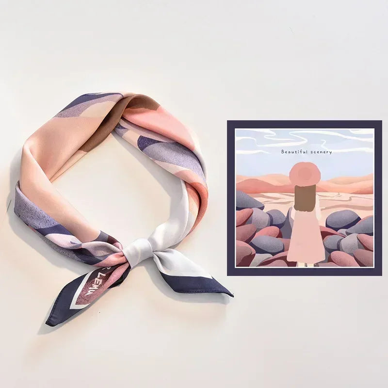 Carrée de soie luxe
