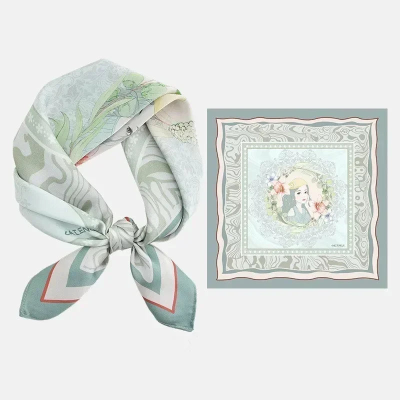 Carrée de soie luxe